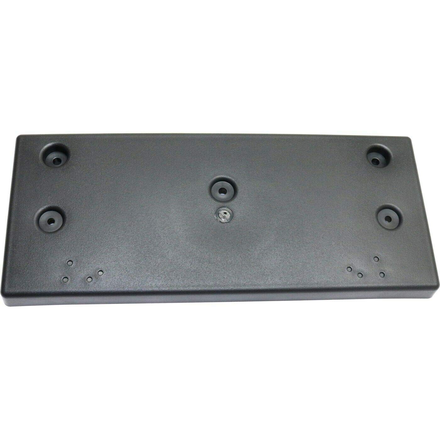 DAT AUTO PARTS Front Bumper License Plate Frame Tag Mounting Bracket Holder Replacement for 2010 2011 2012 2013 2014 2015 Hyundai Tucson Black Text...