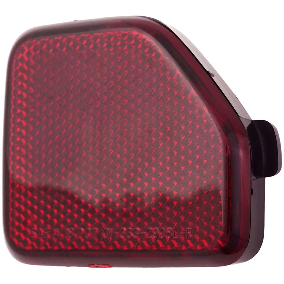 Rear Driver Side Bumper Reflector Fits 2018-2026 Jeep Wrangler JL Red Lens CH1184108 68281937AB