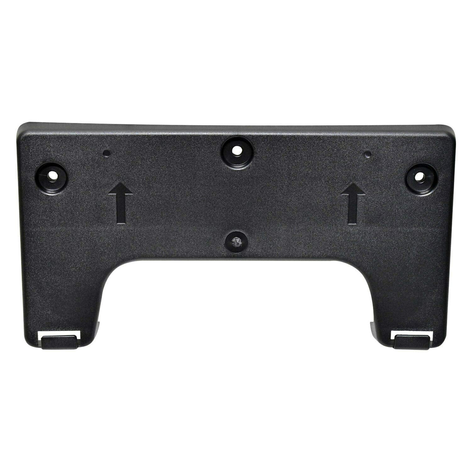 DAT AUTO PARTS Front Bumper License Plate Frame Tag Mounting Bracket Holder Replacement for 2017-2018 Hyundai Santa Fe Sport Models Black Textured ...