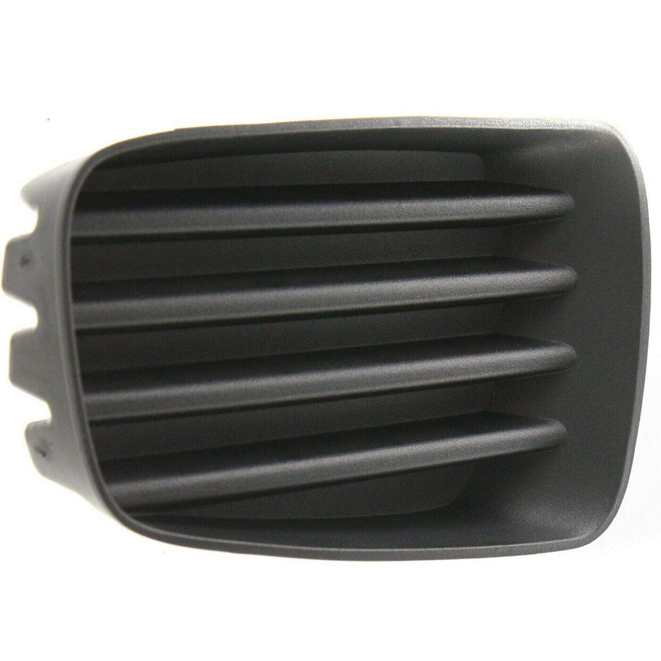 DAT AUTO PARTS Front Right Passenger Side Fog Light Lamp Hole Grille Cover Trim Molding Bumper Insert Replacement For 2006-2007 Saturn Vue Black Te...