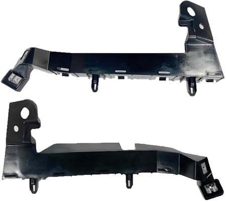 DAT AUTO PARTS Front Left Driver & Right Passenger Side, SET OF 2, Bumper Cover Guide Retainer Bracket, For 2020-2025 Cadillac XT6, Black Textured ...