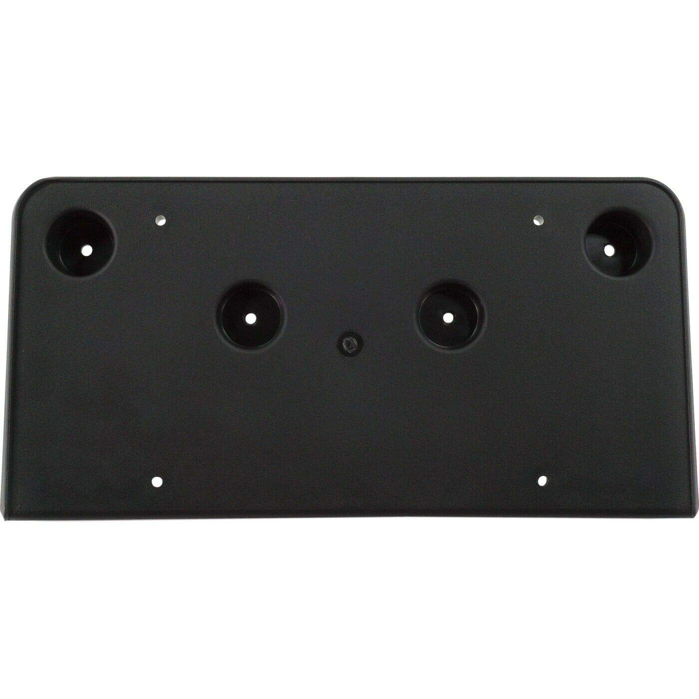 DAT AUTO PARTS Front License Plate Frame Mounting Bracket Tag Holder Replacement for 2016-2017 Chevrolet Equinox Black Textured Plastic GM1068197 2...