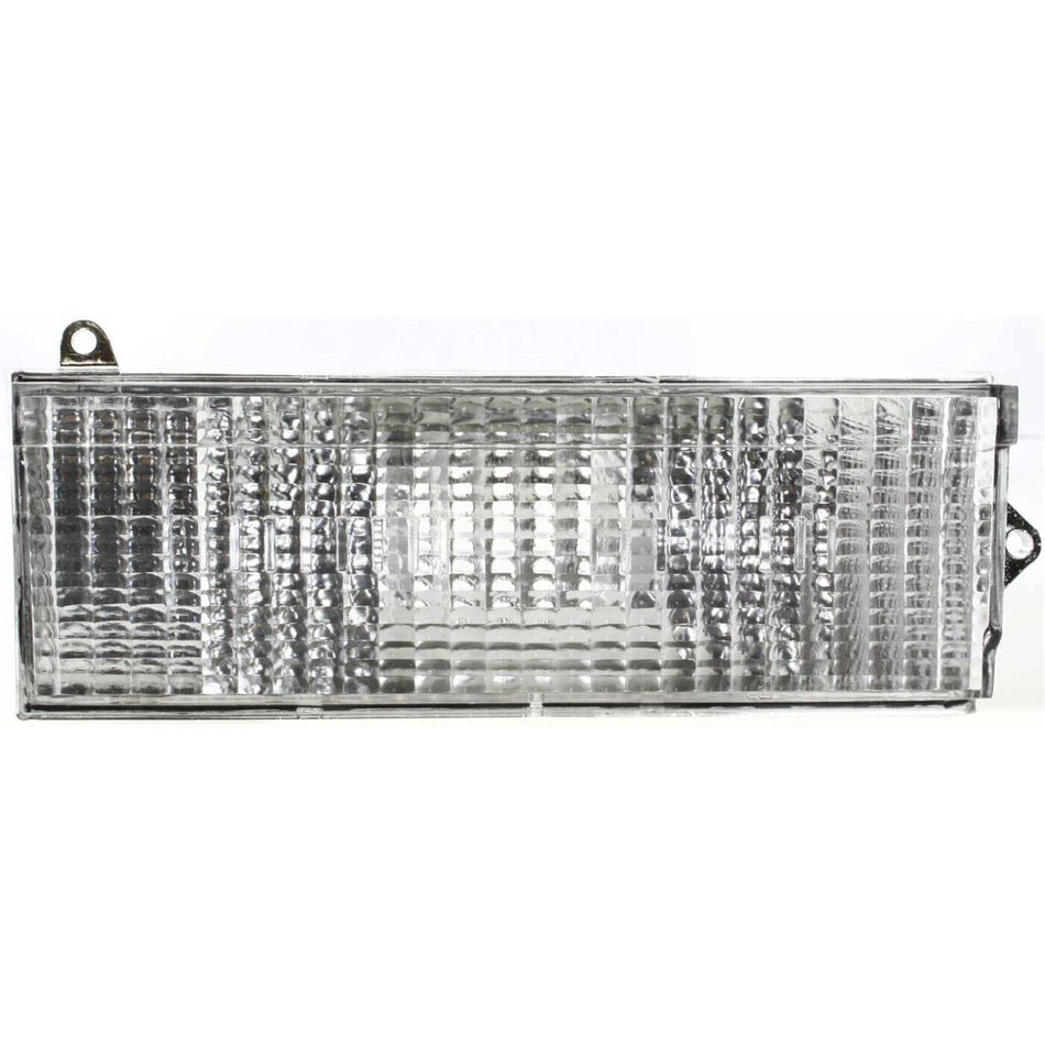 DAT AUTO PARTS Front Right Passenger Side Park Signal Light Lamp Lens Housing Replacement For 1984 - 1996 Jeep Cherokee Clear Lens CH2531101 56000098