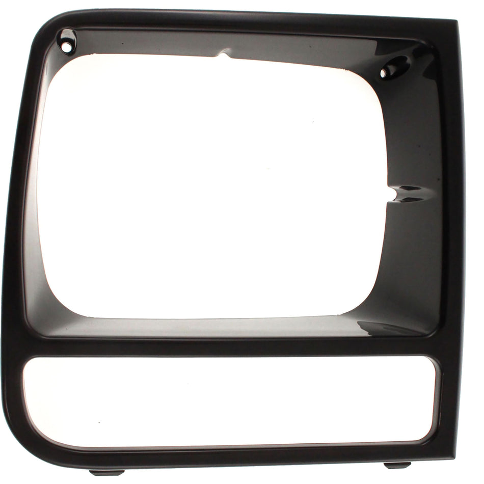 DAT AUTO PARTS Front Right Passenger Side HeadLight Door Grille Insert Bezel Trim, For 1997-2001 Jeep Cherokee Midsize Limited/Classic Models, Glos...