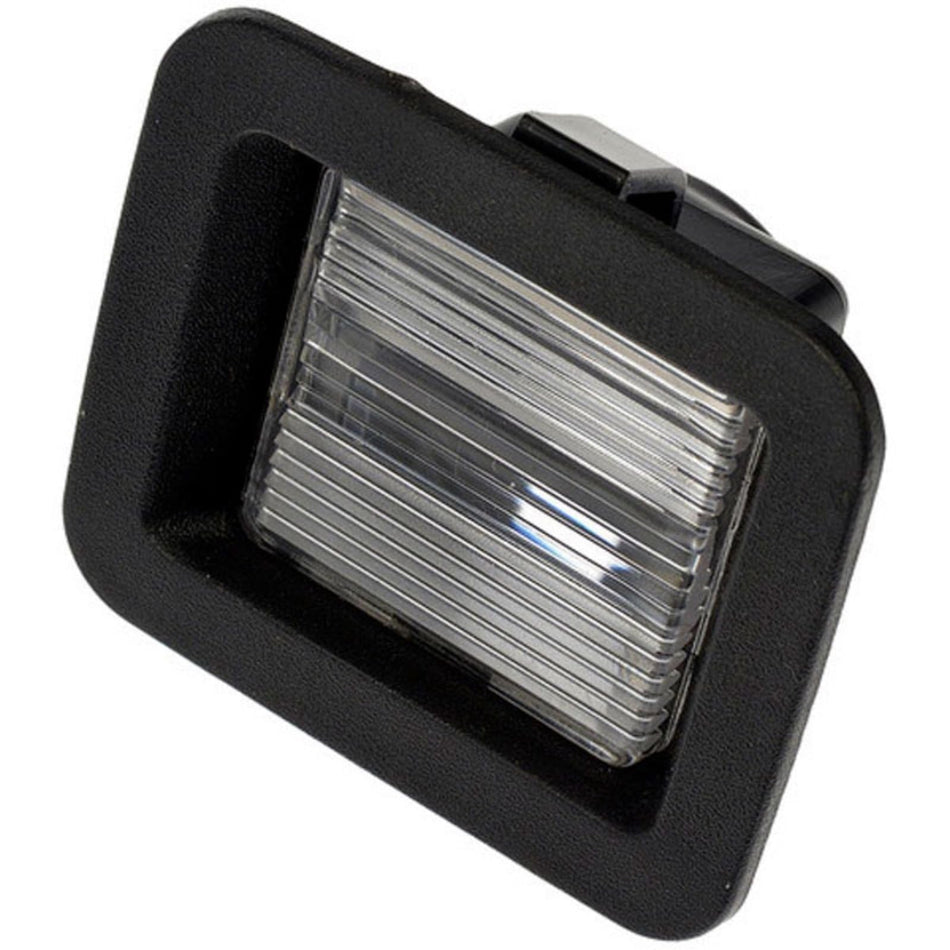 Rear Driver OR Passenger Side License Plate Light Assembly, Fits 2015–2020 Ford Pickup F150, 2017–2020 F150 Raptor & 2018–2020 F150 Police Responde...