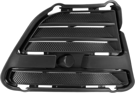 DAT AUTO PARTS Front Right Passenger Side Fog Light Hole Cover Trim Molding Bumper Insert Replacement For 2013 2014 Ford Mustang Black Textured Pla...