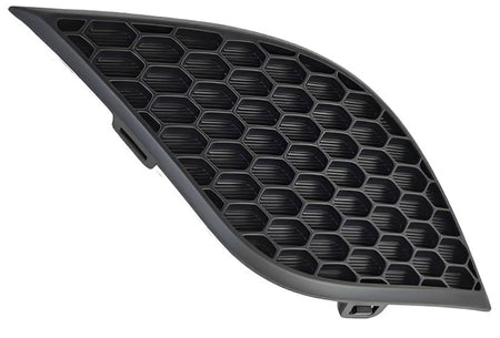 DAT AUTO PARTS Left Front Driver Side Front Bumper Fog Light Hole Cover Outer Grille Insert Replacement For 2014 2015 2016 Jeep Grand Cherokee Summ...