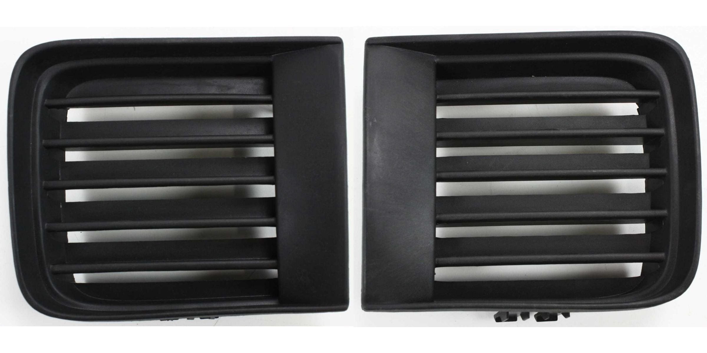 DAT AUTO PARTS Front Left Driver & Right Passenger Side Bumper Cover Inner Grille Insert Trim Molding Replacement Set for 1998-2004 Nissan Pathfind...
