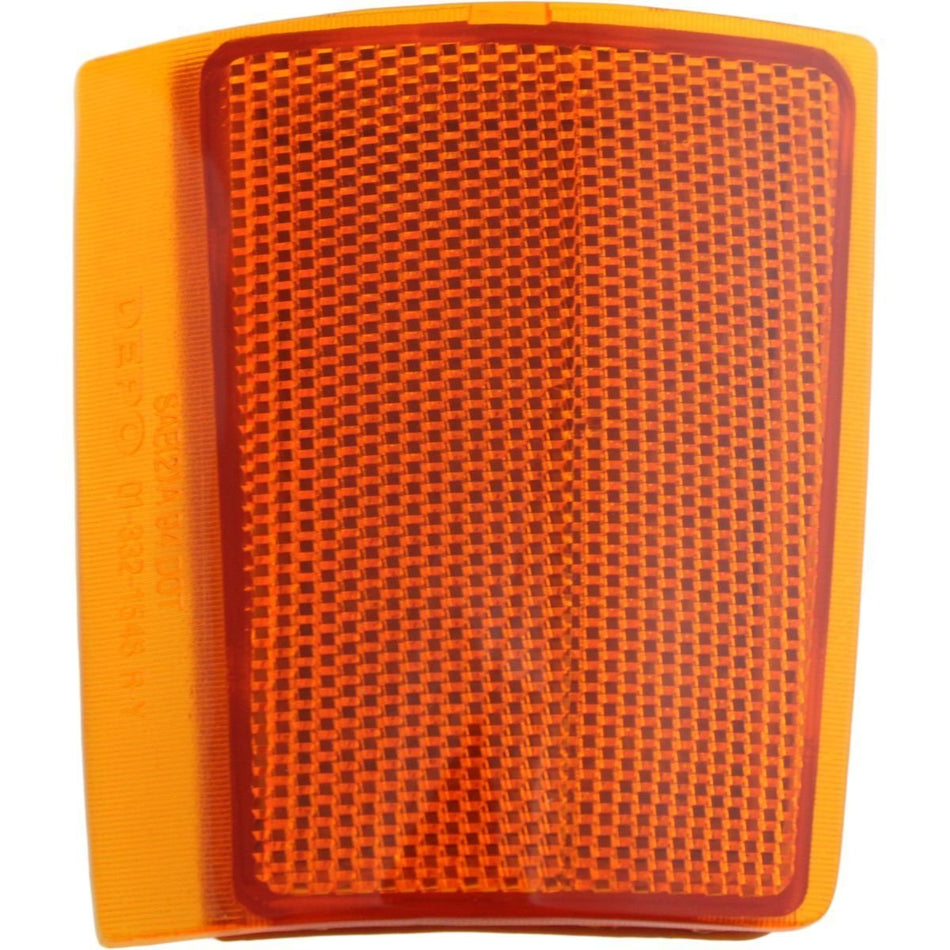 DAT AUTO PARTS Front Right Passenger Side Upper Bumper Reflector Corner Signal Marker Light Lamp Replacement For 1994 - 2002 GMC C/K Full Size Pick...