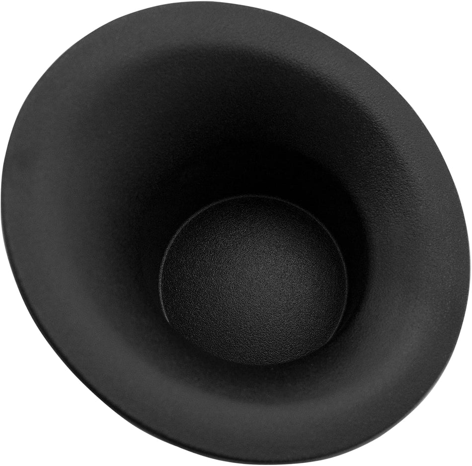 DAT AUTO PARTS Front Right Passenger Side Fog Light Cover Replacement For 2015-2023 Dodge Challenger Black Textured Plastic Use For Cover w/Round F...