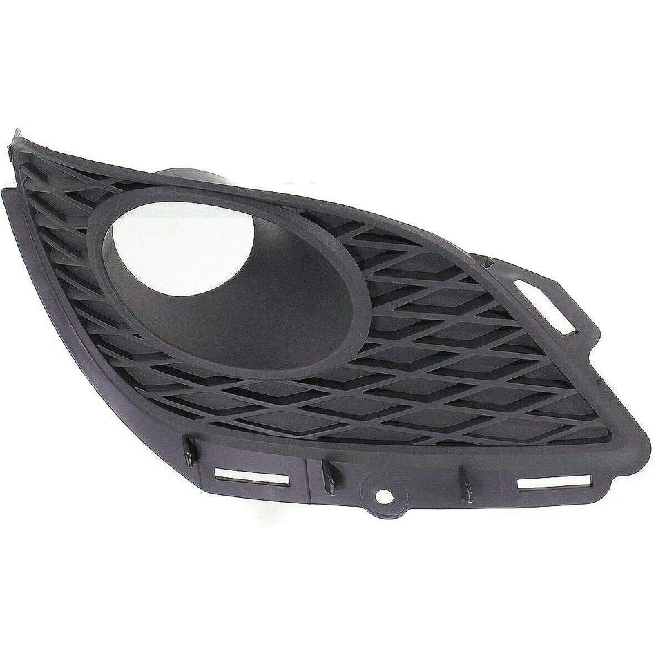 DAT AUTO PARTS Front Right Passenger Side Bumper Insert Fog Light Bezel Molding Cover Grille Trim Replacement for 2009-2013 Toyota Matrix Black Tex...