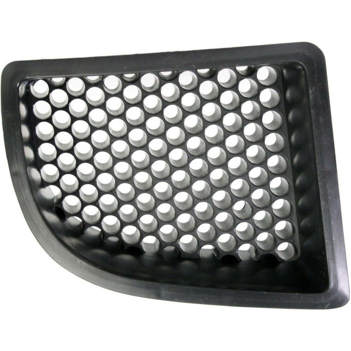 DAT AUTO PARTS Front Right Passenger Side Fog Light Hole Grille Cover Trim Molding Bumper Insert Replacement for 2002-2005 Saturn Vue Black Texture...