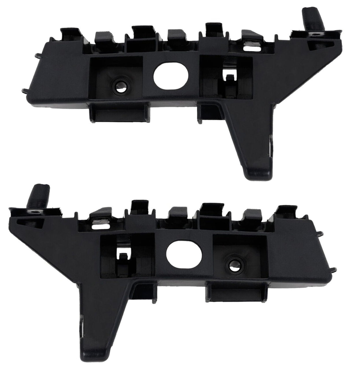 DAT AUTO PARTS Front Driver & Passenger Side SET OF 2, Bumper Cover Spacer Retainer, 22-26 Honda Civic Sedan & Hatchback, 25-26 Hybrid, Black Plast...