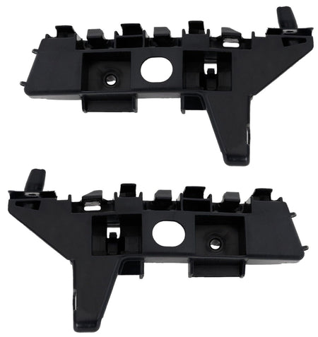 DAT AUTO PARTS Front Driver & Passenger Side SET OF 2, Bumper Cover Spacer Retainer, 22-26 Honda Civic Sedan & Hatchback, 25-26 Hybrid, Black Plast...
