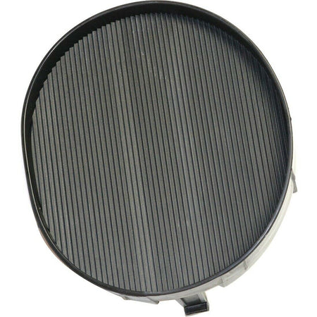 DAT AUTO PARTS Front Right Passenger Side Bumper Fog Light Lamp Hole Cover Grille Molding Trim Round Replacement for 2005-2008 Toyota Matrix Black ...