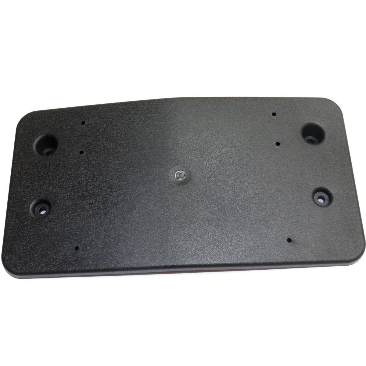 DAT AUTO PARTS Front License Plate Mounting Bracket Frame Tag Holder 2007-2012 Mercedes GL-Class Black Textured MB1068123 1648850381