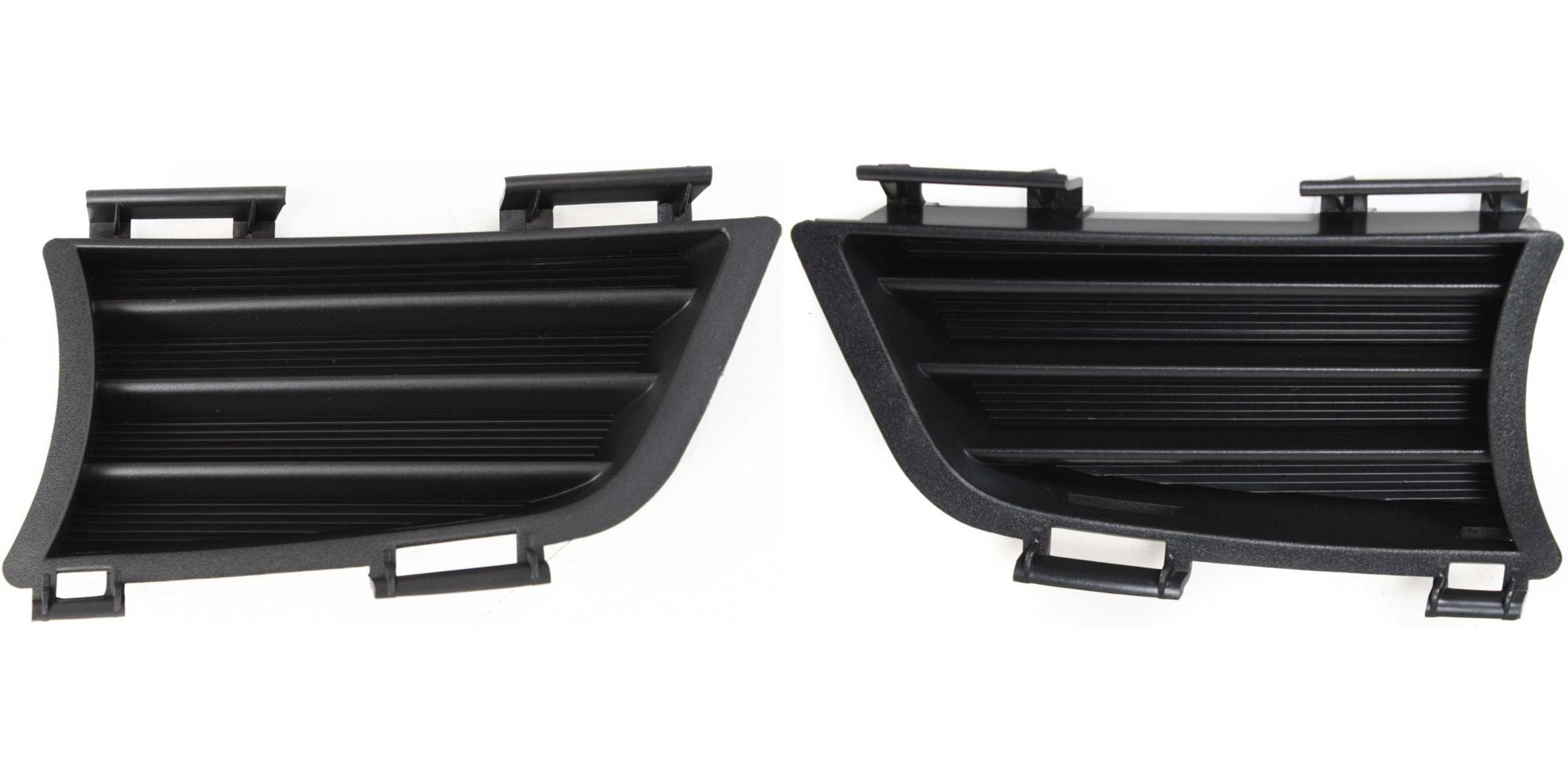 DAT AUTO PARTS Front Left Driver And Right Passenger Side Bumper Fog Light Hole Cover Grille Molding Trim Replacement For 2005 - 2008 Pontiac Vibe ...