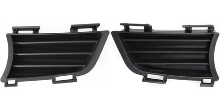 DAT AUTO PARTS Front Left Driver And Right Passenger Side Bumper Fog Light Hole Cover Grille Molding Trim Replacement For 2005 - 2008 Pontiac Vibe ...