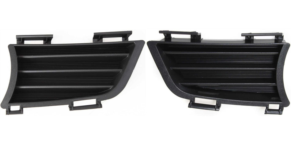 DAT AUTO PARTS Front Left Driver And Right Passenger Side Bumper Fog Light Hole Cover Grille Molding Trim Replacement For 2005 - 2008 Pontiac Vibe ...