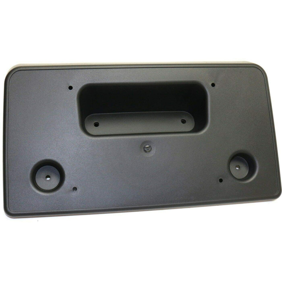 Front Bumper License Plate Frame Tag Mounting Bracket Holder Replacement for 2015-2020 Chevrolet Colorado Models, 2017-2020 Without ZR Package Blac...
