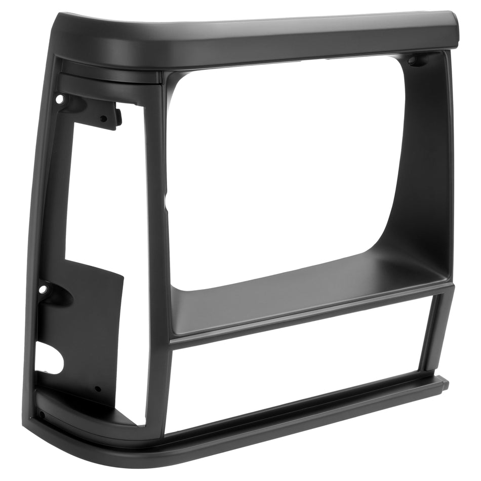 DAT AUTO PARTS Front Passenger Side HeadLight Door Grille Bezel Trim, For 1991-1992 Jeep Comanche, 1991-1996 Jeep Cherokee Midsize, Black/Paint To ...