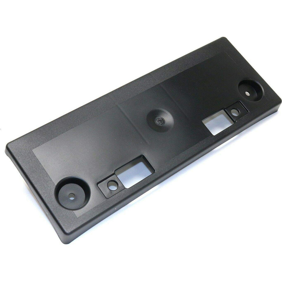 DAT AUTO PARTS Front Bumper License Plate Mounting Bracket Tag Holder Replacement for 2016-2019 Nissan Sentra Black Textured Plastic NI1068132 9621...