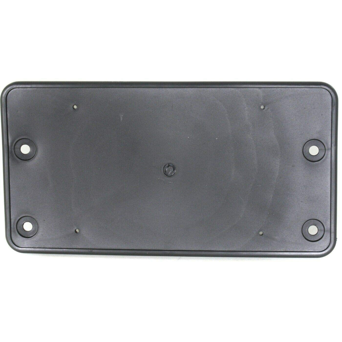 DAT AUTO PARTS Front Bumper License Plate Frame Tag Mounting Bracket Holder Replacement for 2006 2007 2008 2009 2010 Volkswagen Passat Black Textur...