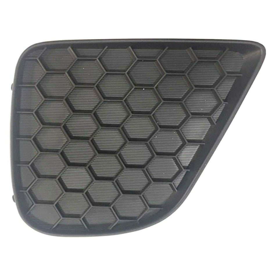 DAT AUTO PARTS Front Right Passenger Side Fog Light Hole Grille Cover Trim Molding Bumper Insert Replacement For 2013 2014 2015 Honda Accord Coupe ...