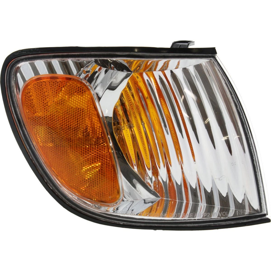 DAT AUTO PARTS Front Right Passenger Side Turn Signal Marker Light Corner Of Fender Lamp Assembly Replacement For 2001 2002 2003 Toyota Sienna Oran...