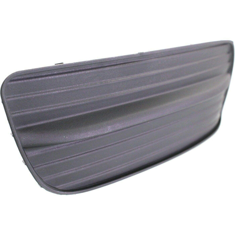 DAT AUTO PARTS Front Left Driver Side Bumper Insert Fog Light Hole Lamp Cover Grille Trim Molding Replacement for 2012 Honda Civic 4 Door Sedan Bla...