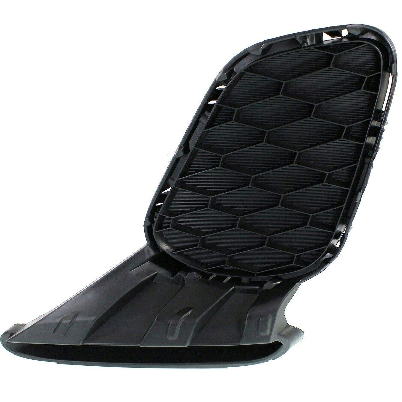 DAT AUTO PARTS Front Left Driver Side Fog Hole Cover Insert Trim Replacement For 2012-2013 Mazda3 Black Textured Made of Plastic MA1038115 BGV550C21B