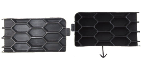 DAT AUTO PARTS Front Left Driver Right Passenger Side Pair Bumper Grille Filler Replacement For 2004-2006 Scion xB Black Textured Plastic Set of 2 ...