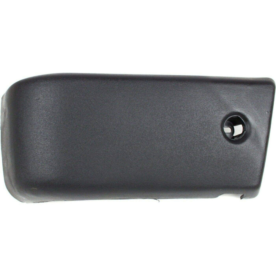 DAT AUTO PARTS Front Left Driver Side Outer Bumper End Cap Grille Cover Extension Replacement for 1984-1988 Toyota Pickup 2WD RWD Black Plastic TO1...