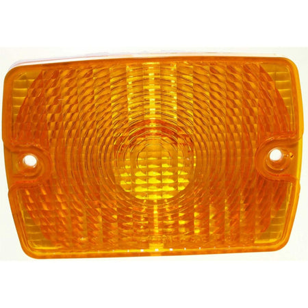 DAT AUTO PARTS Right Passenger Side Parking Light Signal Lamp Assembly, Fits 1995 Jeep Wrangler, Plastic Orange Amber Lenses, CH2520140 55055077