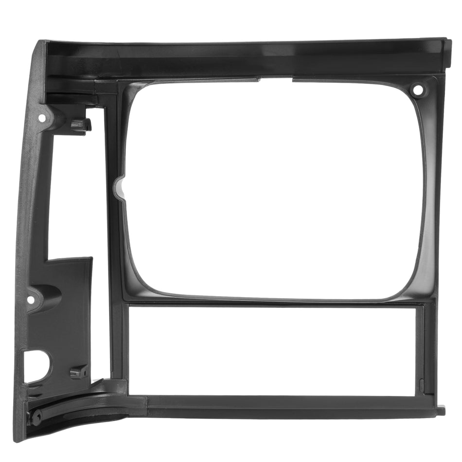 DAT AUTO PARTS Front Driver Side HeadLight Door Grille Insert Bezel Trim, For 1991-1992 Jeep Comanche, 1991-1996 Jeep Cherokee Midsize, Black/Paint...