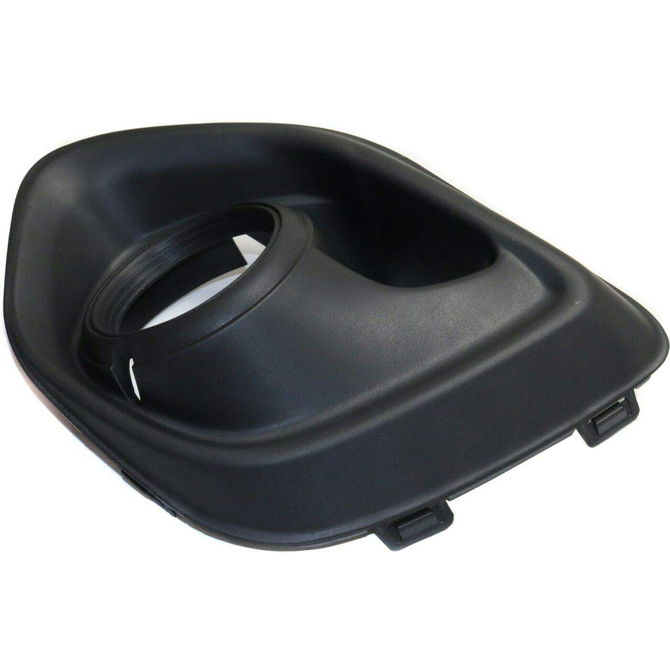 DAT AUTO PARTS Front Left Driver Side Fog Light Cover Lamp Hole Bezel Trim Insert Replacement For 2013-2015 Mitsubishi Outlander Sport Black Textur...