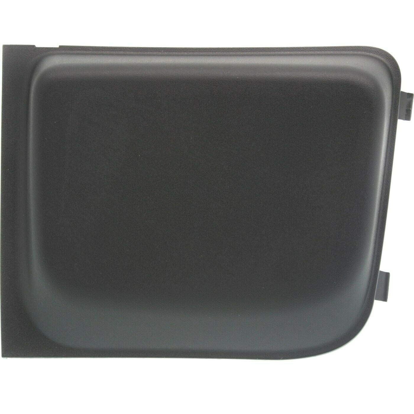 DAT AUTO PARTS Front Left Driver Side Bumper Tow Hook Bezel Cover Trim Molding Insert Replacement For 2015 2016 2017 2018 Jeep Renegade Black Textu...