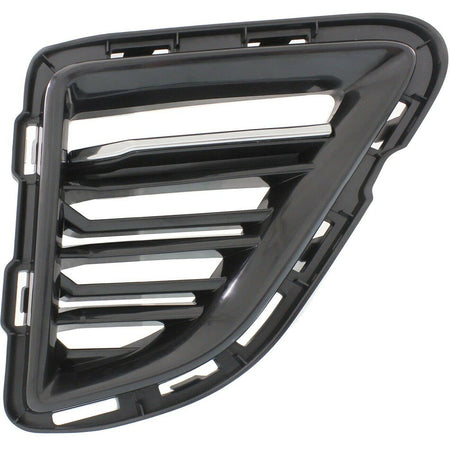 DAT AUTO PARTS Front Right Passenger Side Fog Light Cover Grille Molding Bumper Insert Replacement For 2016-2018 Chevrolet Camaro SS Black Textured...