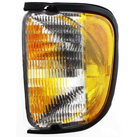 DAT AUTO PARTS Front Left Driver Side Corner Parking Light Marker Lamp Housing Signal Assembly Replacement For 1992-2003 Ford Econoline Van Orange ...