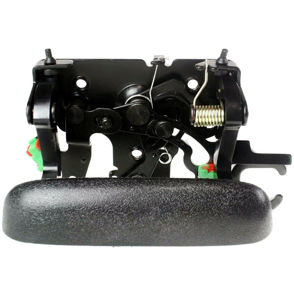 DAT AUTO PARTS Outside Rear Liftgate Tailgate Door Handle Replacement For 2002 - 2006 Chevrolet Avalanche 1500 2500 Black Textured Plastic GM191511...