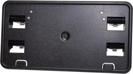 Front Bumper License Plate Frame Tag Mounting Bracket Holder Replacement for 2018-2020 Ford F150 3.3L , 5.0L Engine Models Without Engine Heater Bl...