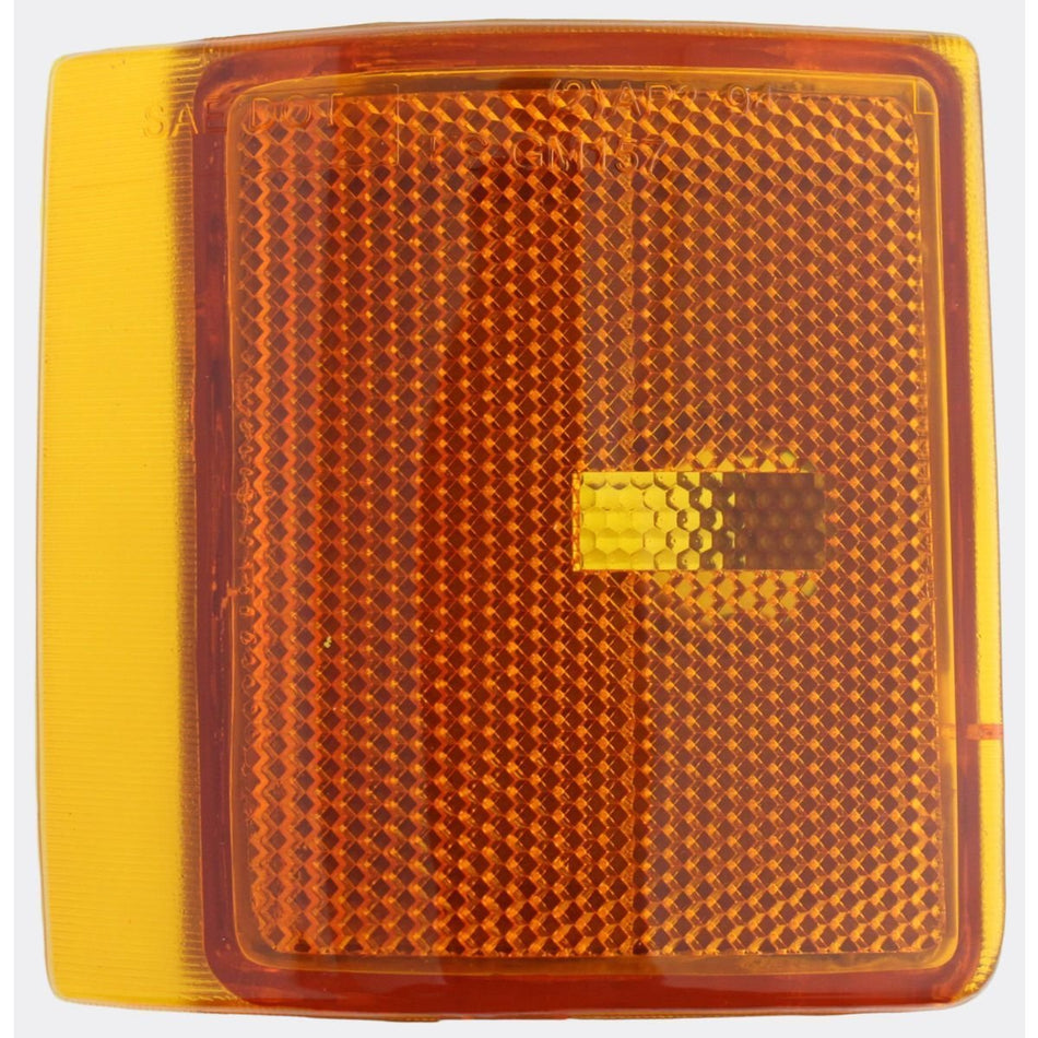 DAT AUTO PARTS Front Left Driver Side Lower Bumper Reflector Corner Signal Marker Light Lamp Replacement for 1994-2002 GMC C/K Full Size Pickup Yuk...