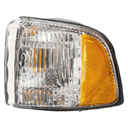 Front Driver Side Turn Signal Light Parking Lamp Lens, Fits 1994-2002 Dodge Pickup Fullsize, 1999-2002 Without Sport Except 2002 1500, 1994-1998 Al...