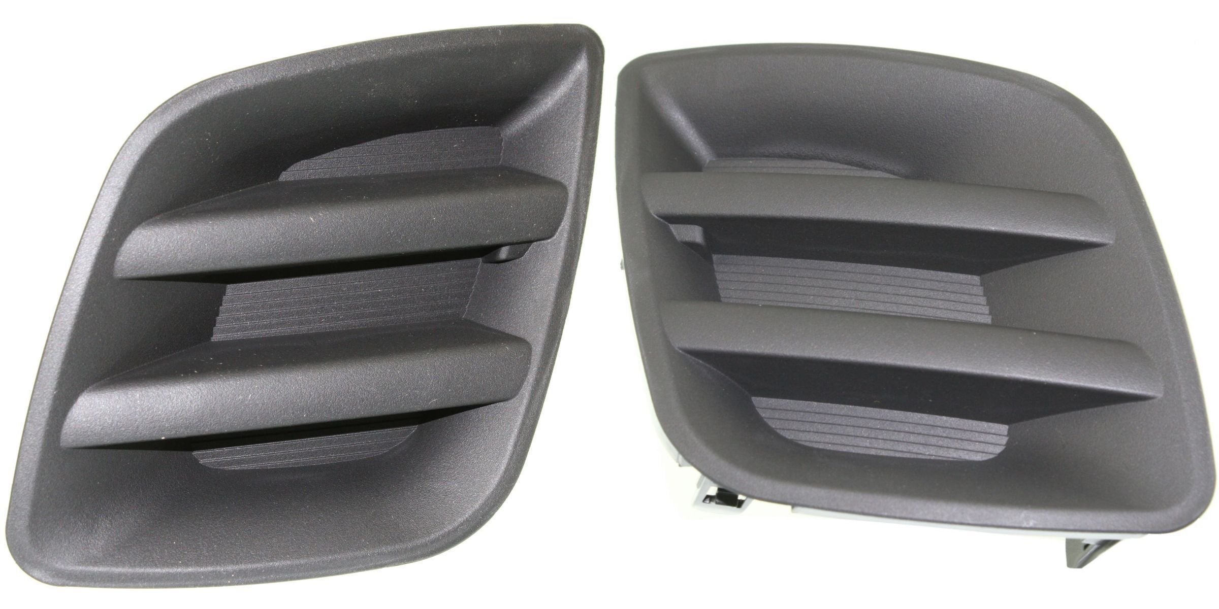 DAT AUTO PARTS Front Right Passenger and Left Driver Side Bumper Fog LightCover Set of 2 Replacement for 2009-2012 Toyota RAV4 Base Sport Models La...
