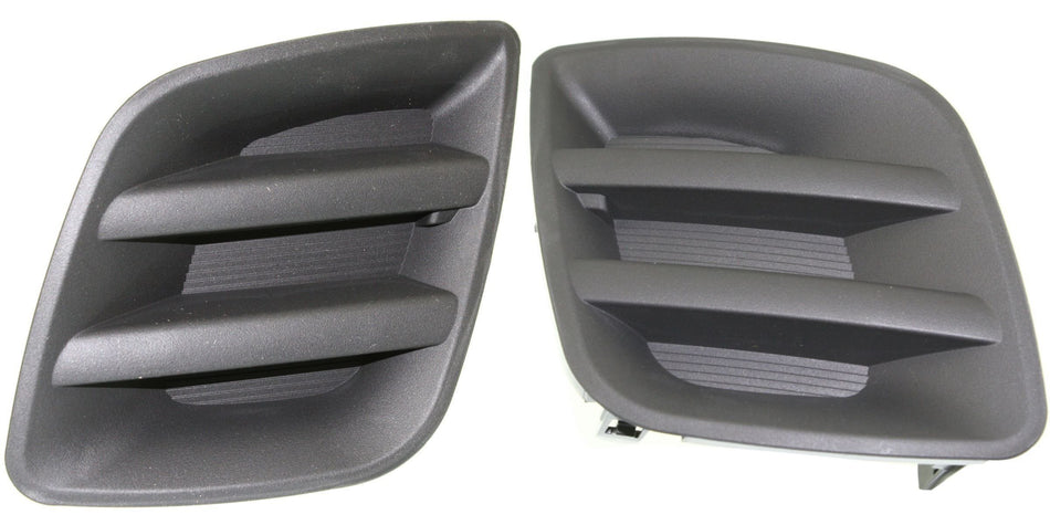 DAT AUTO PARTS Front Right Passenger and Left Driver Side Bumper Fog LightCover Set of 2 Replacement for 2009-2012 Toyota RAV4 Base Sport Models La...