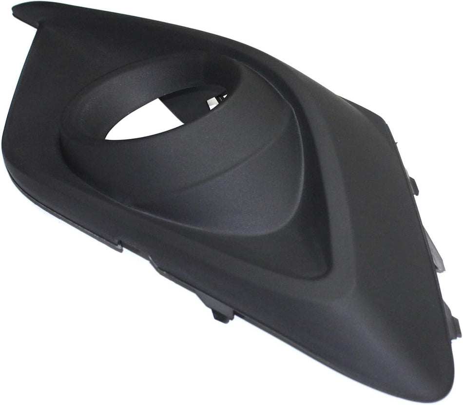 Pair of Fog Light Bezel Trim SET Fits 2014-2016 Mazda 3 Sedan Hatchback - Driver & Passenger Side