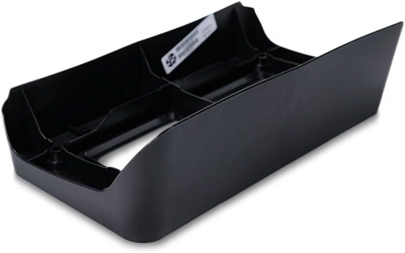 Front License Plate Bracket Frame Tag Holder Replacement for 2016-2020 Toyota Tacoma Pickup Truck 2WD 4WD Models Black Textured Plastic TO1068134